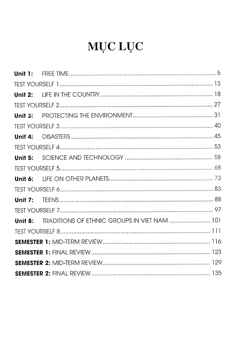 BÀI TẬP TIẾNG ANH LỚP 8 (KHÔNG ĐÁP ÁN) - Dùng kèm SGK Tiếng Anh I Learn Smart World (Bám sát SGK Cánh diều)